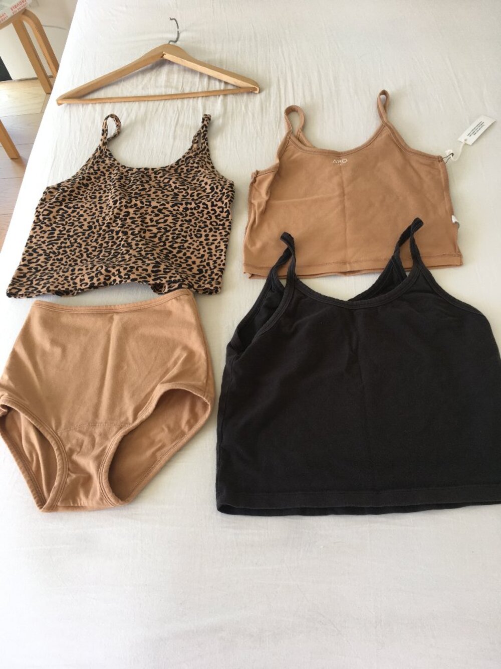 ARQ top and underwear bundle